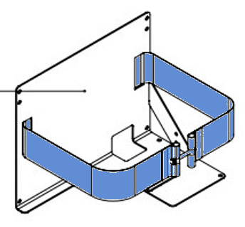 [F137690] Bracket flange for AdBlue tank