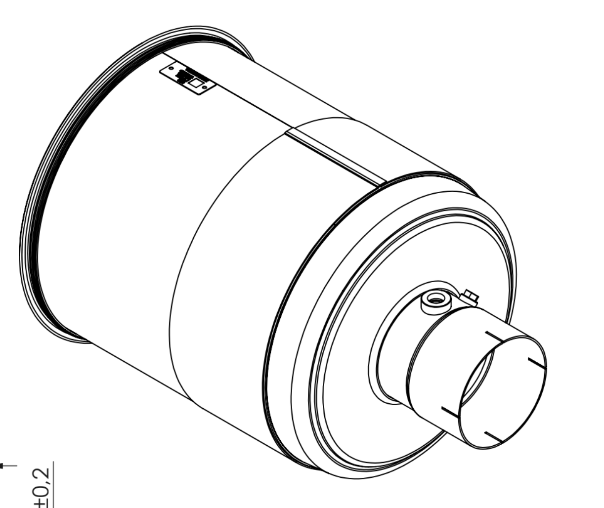 [F154291] - Assembly, SCR 13x7.5 CuZ (High Temperature)