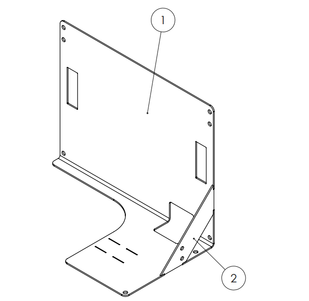 [F156040] Soporte Adblue Tank